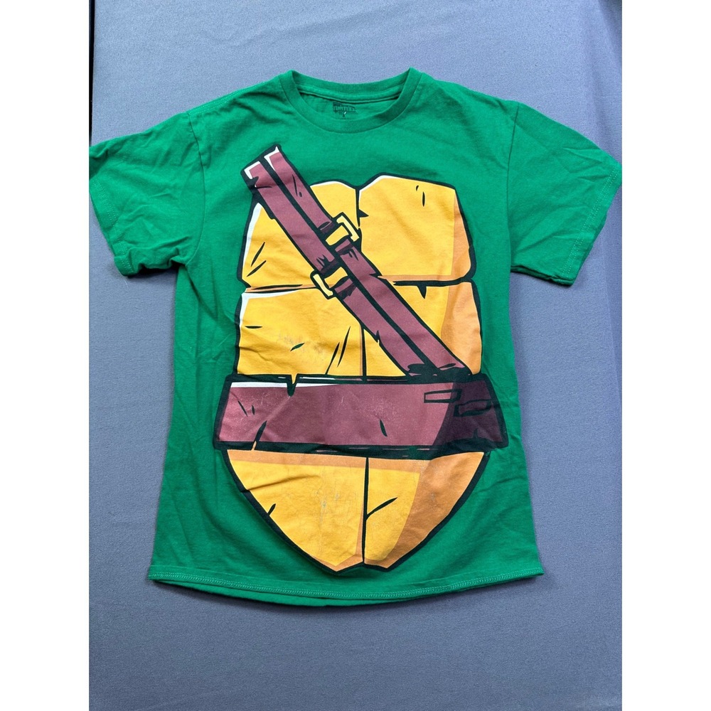 TMNT Teenage Mutant Ninja‎ Turtles Donatello Shell Graphic T-Shirt Kids Small 8
